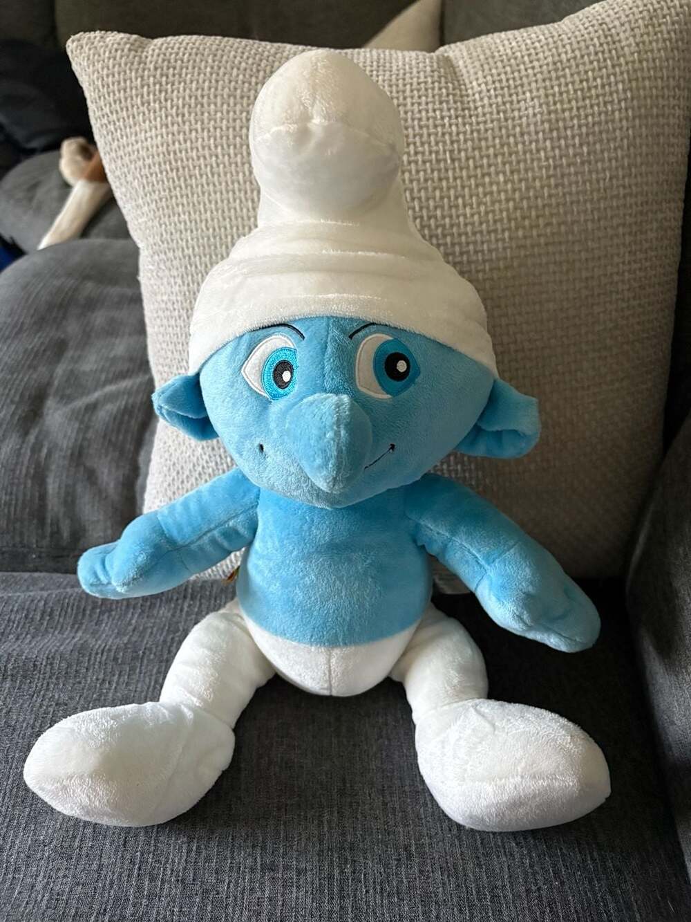 Build-A-Bear Workshop The Smurfs Clumsy Smurf Plush Stuffed Animal